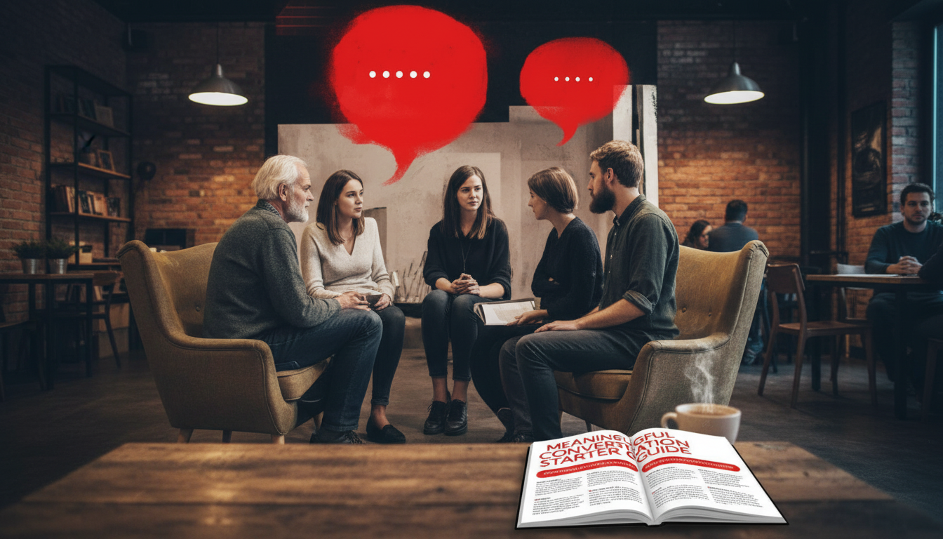 Meaningful Conversation Starters for Dates, Friends, Networking