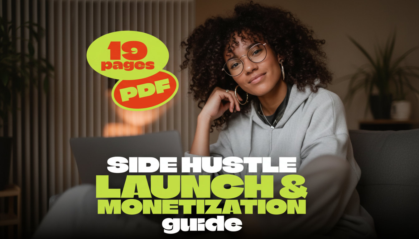 Side Hustle Launch Playbook: MVP to First Customers